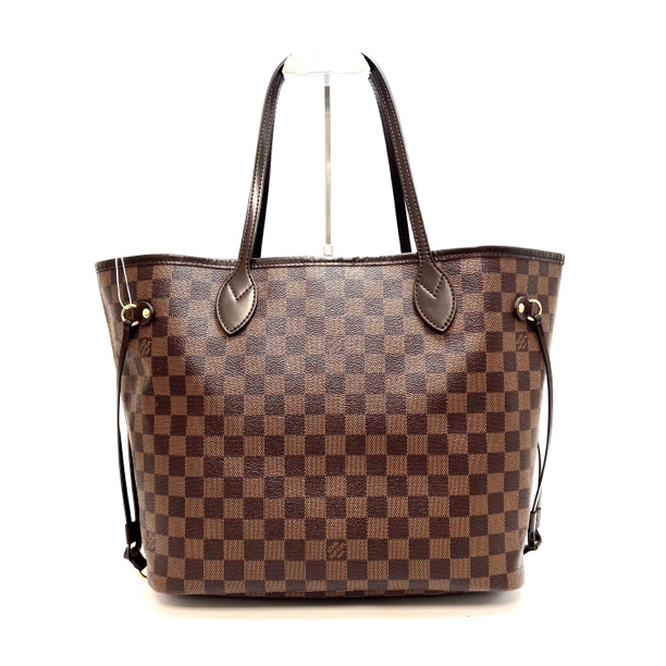 99新 LouisVuitton/路易威登 友福/lv棋盘格购物袋/98新/66052554