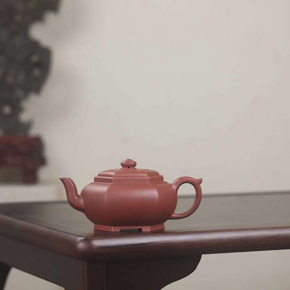 星砂堂《华灯》徐煜全手工原矿底槽清制作.380cc紫砂壶家用泡茶茶具