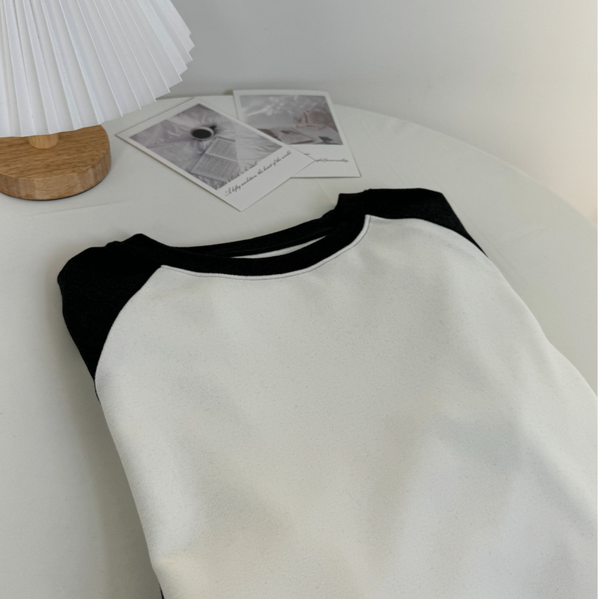 【主播推荐】女款德绒插肩袖打底衫GS035 