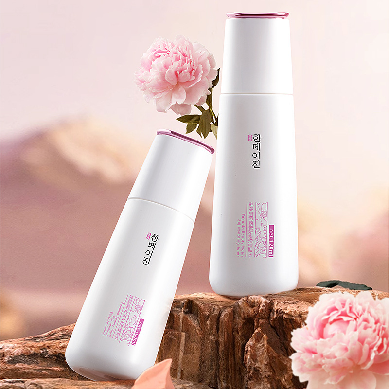 韩美肌芍药悦妍水滢理肤水精华清爽补水保湿护肤品乳水乳两件套
