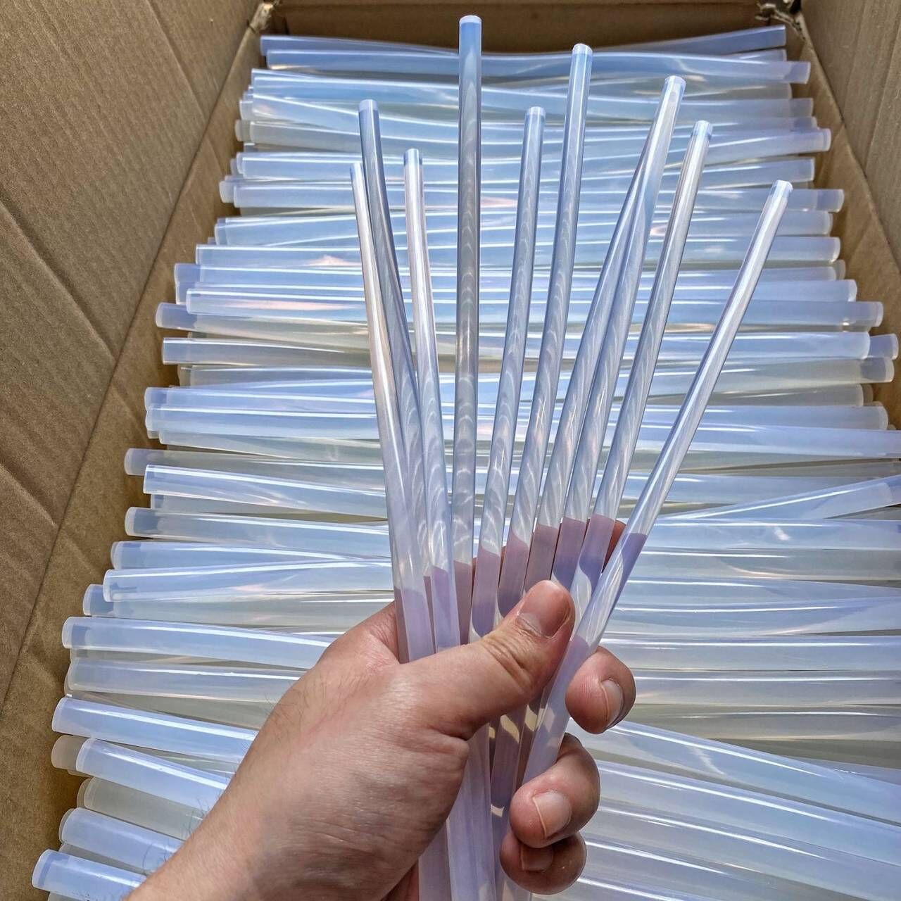 热熔胶胶棒透明7mm*150mm工厂热融胶棒热胶批发环保优质专业胶枪