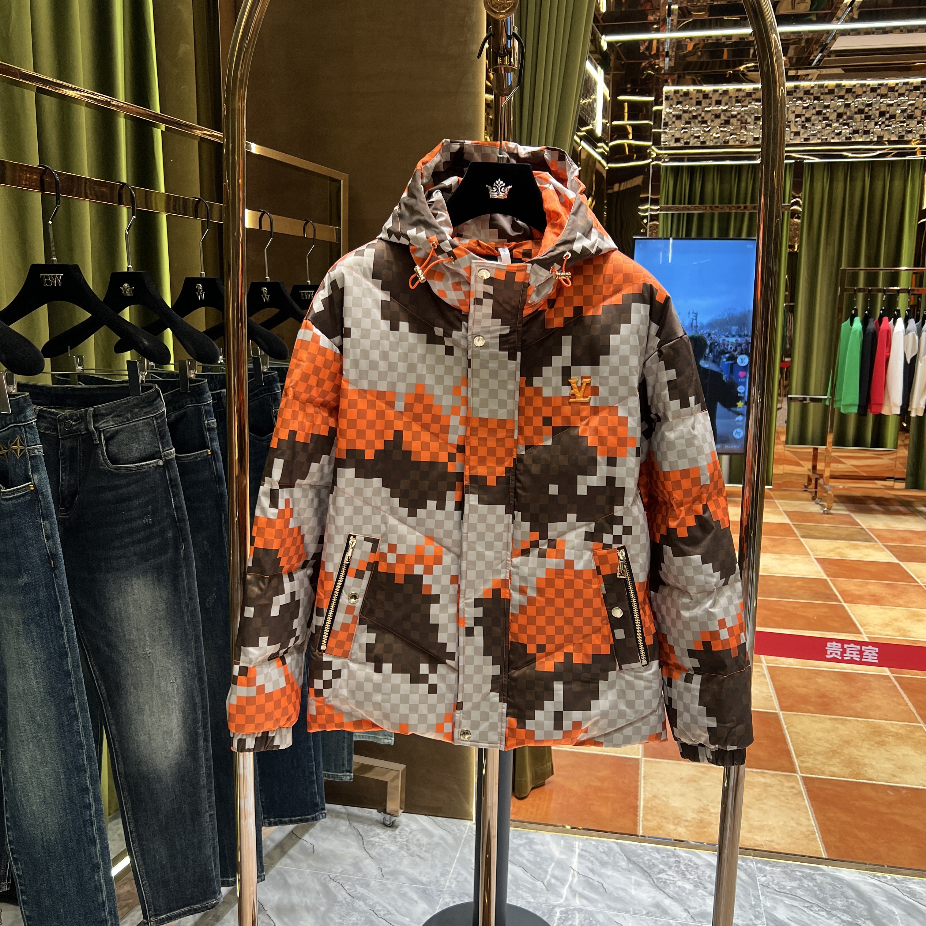 【菲菲专属】冬季新款轻奢定制百搭羽绒服外套（25001）