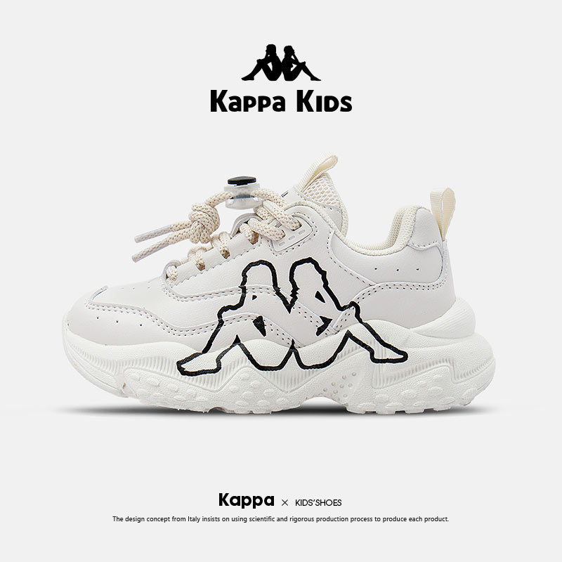Kappa kids跑步鞋休闲时尚网红厚底老爹鞋运动休闲鞋KAZD231061