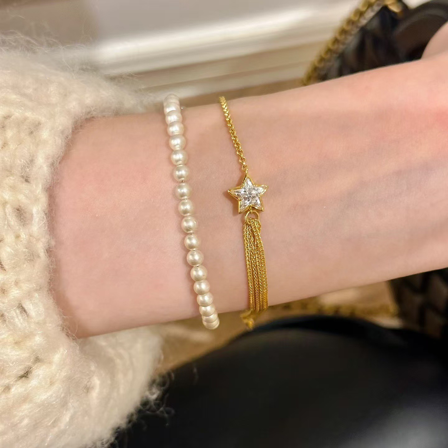 铜合金手链 铜合金手链 秋冬显白手链手绳