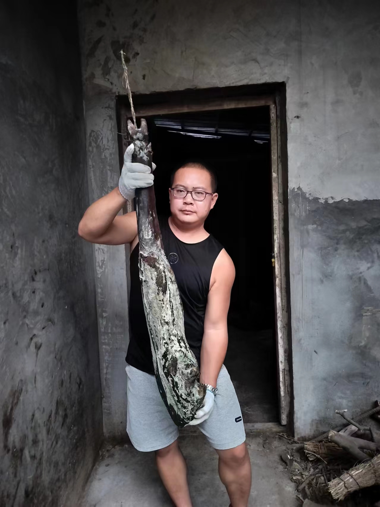 恩施农家烟熏土腊肉一称一拍