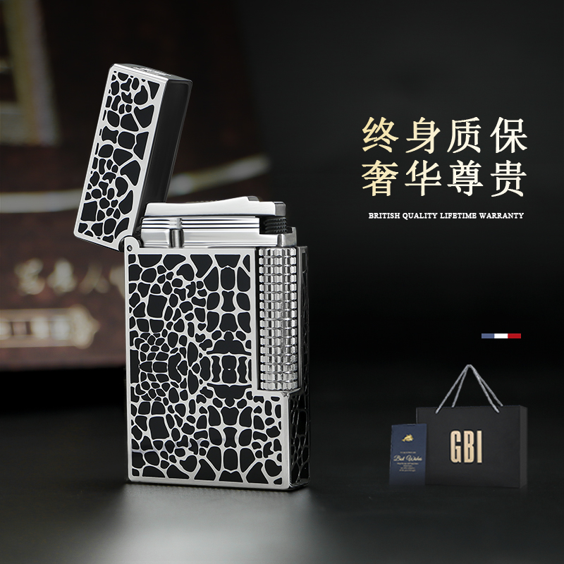GBI英国大船原装朗声创意打火机【幻影迷踪】奢华五面精雕送男友