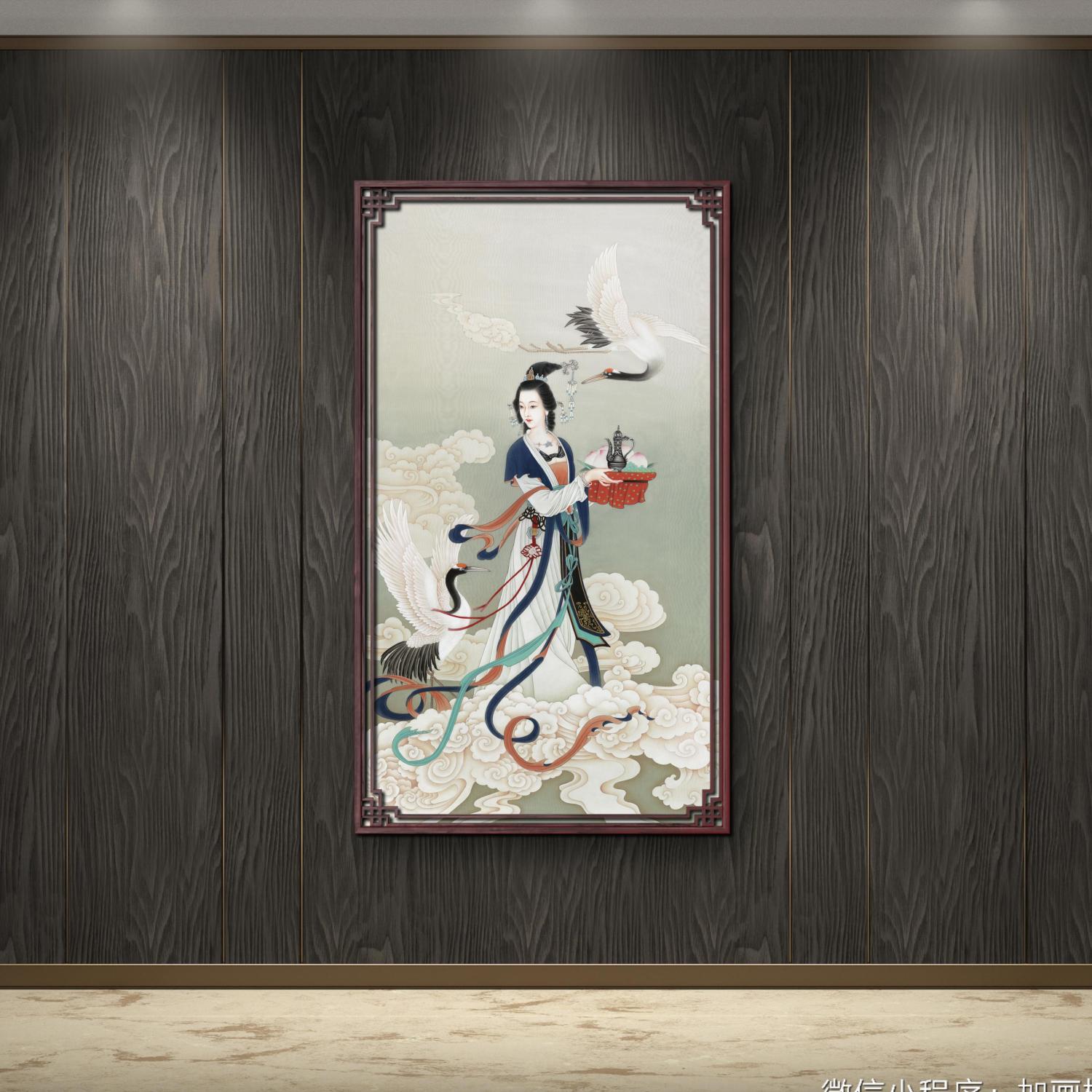 李良才先生原创作品《云鹤游天》