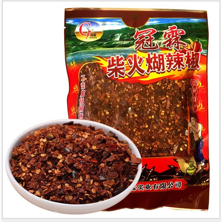 贵州冠霖糊辣椒面巴二哥农家柴火煳辣椒面200g/250g胡辣椒粉非手