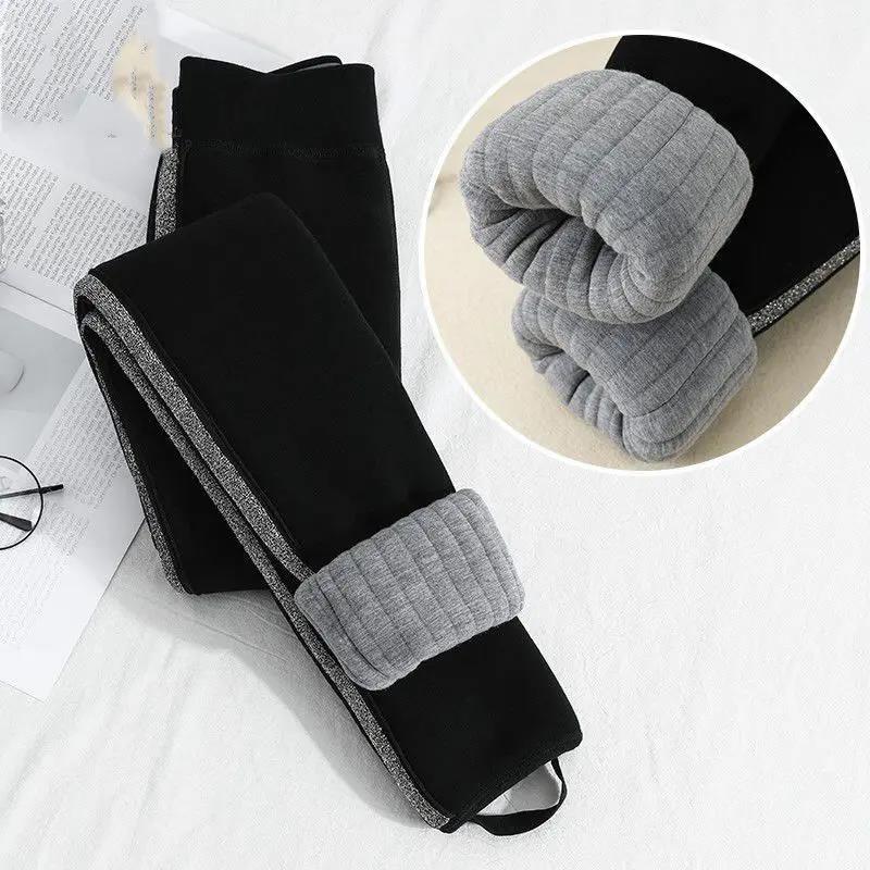 【小扬哥推荐】女童打底裤冬加绒加厚新款外穿棉裤保暖超厚三层夹