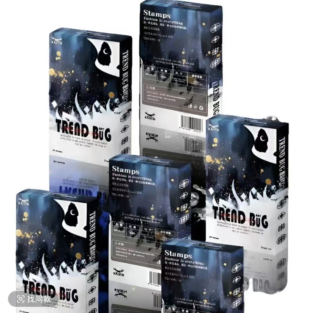 卡登 潮流BUG系列艺术邮票盲盒（代拆）