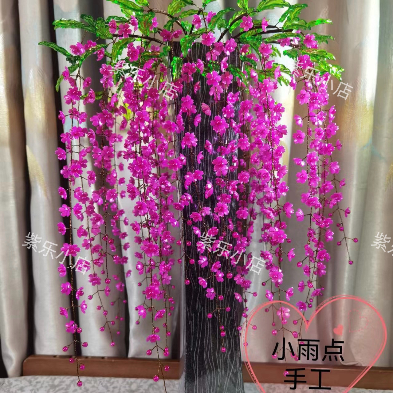 落地垂丝茉莉手工DIY摆件材料包（小雨点推荐）