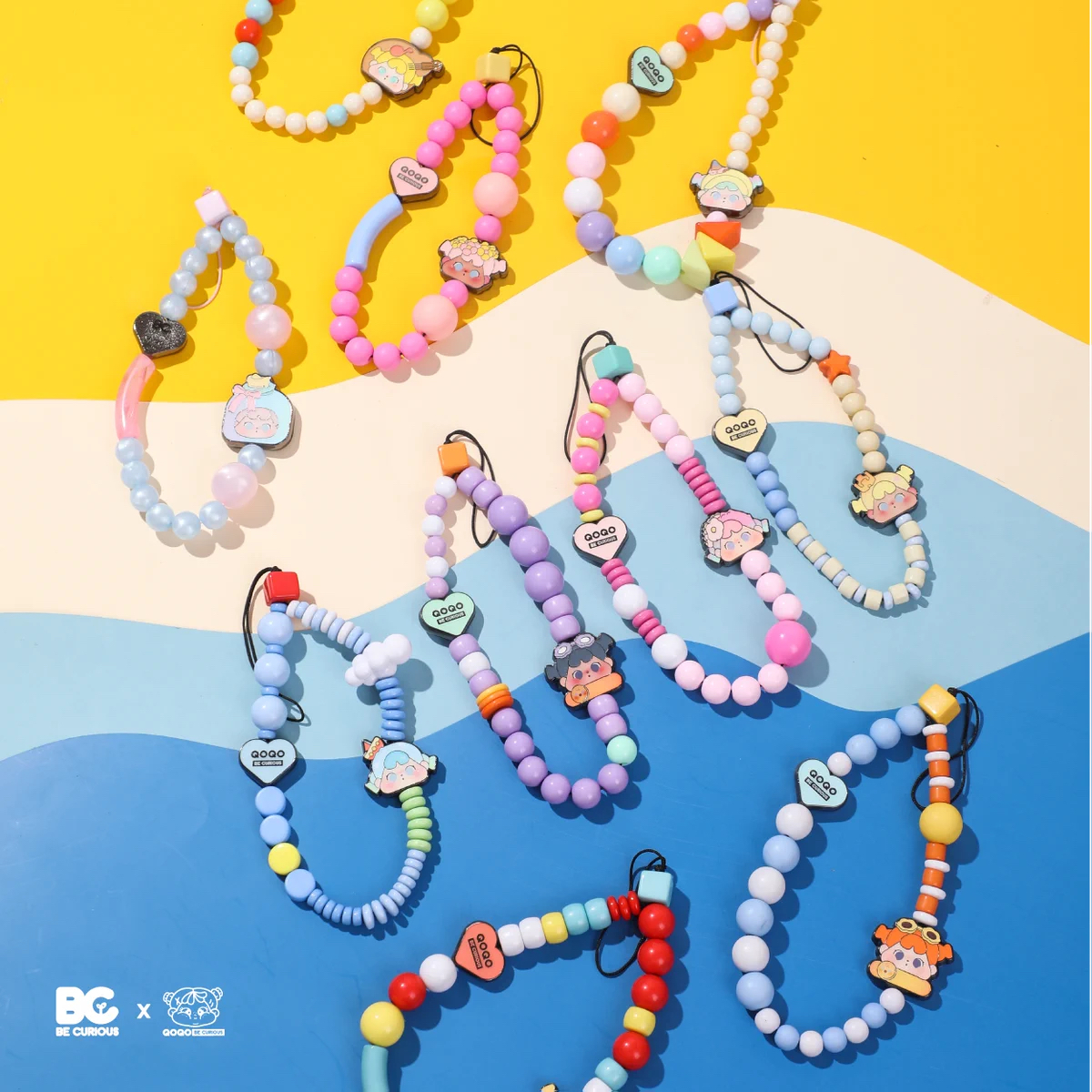 【拆盒】QOQO陪你去看海系列周边-珠串挂件盲盒