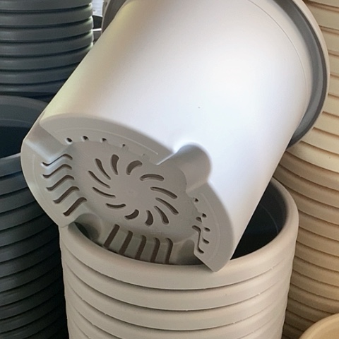 树脂300CM及以上四季4#无拖灰白6个