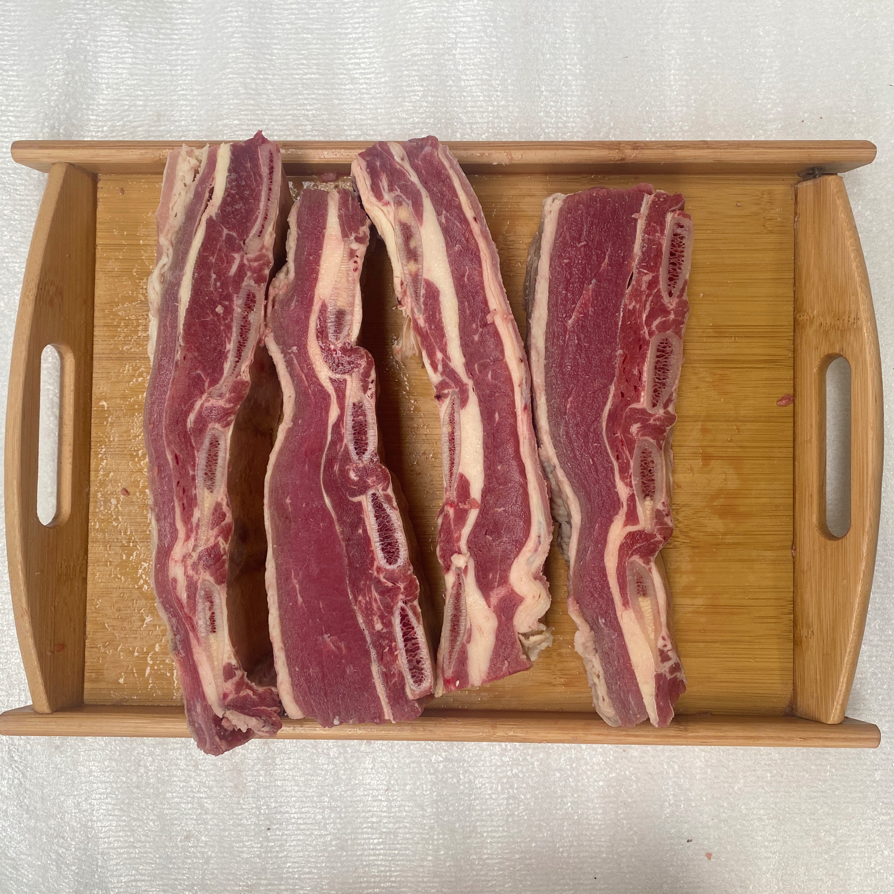 阿根廷进口清真牛肋排5斤 介意肥勿拍 5斤/包 炖2个小时