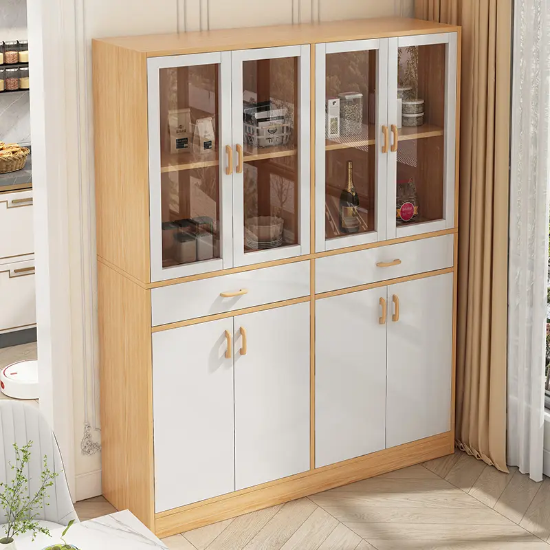 【包安装】餐边柜厨房储物柜客厅酒柜碗柜茶水柜家用现代置物柜