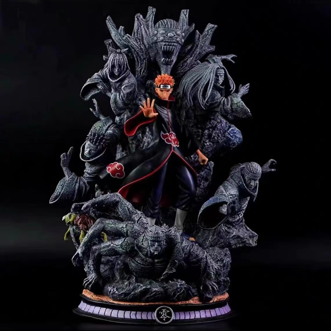 六道佩恩晓组织火影忍者手办鼬小南斑雕像GK模型摆件动漫周边创意