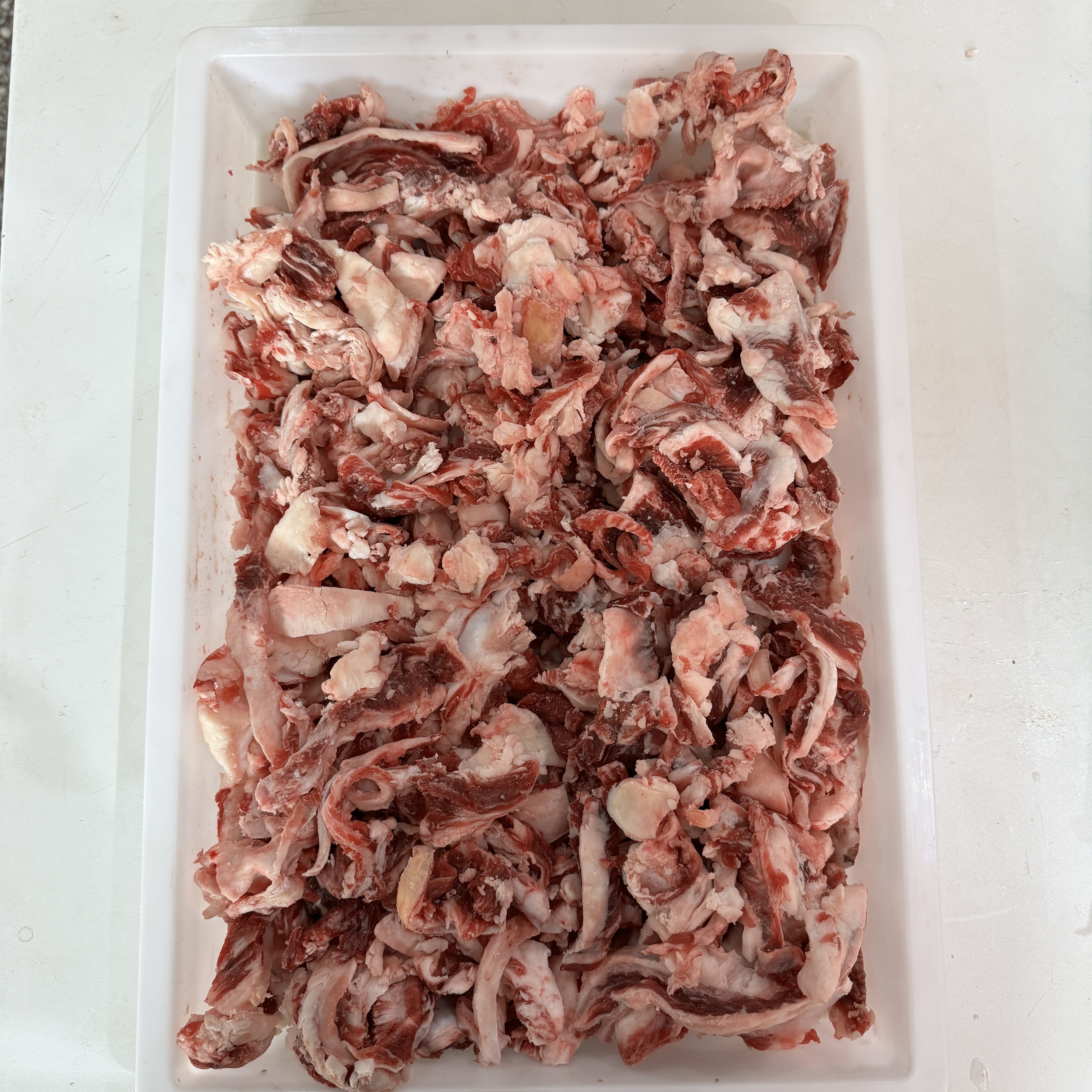 零售内蒙古牛软骨牛碎肉  怕碎勿拍