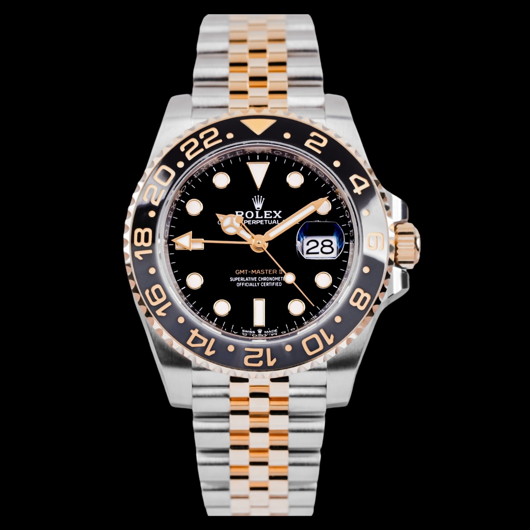 99新 Rolex/劳力士 大牛未使用/皮蛋圈126713/25年全套/40mm