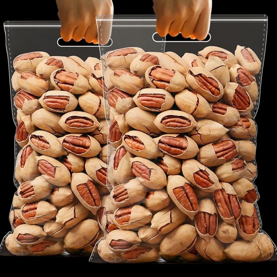 新货奶油味碧根果500g罐装坚果零食干果仁炒货整箱250g9g新鲜