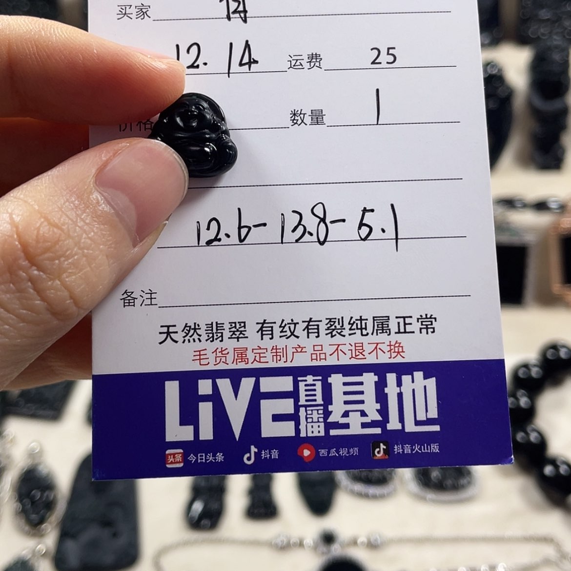 【闪购商品】翡翠颈饰未镶嵌百*鸟