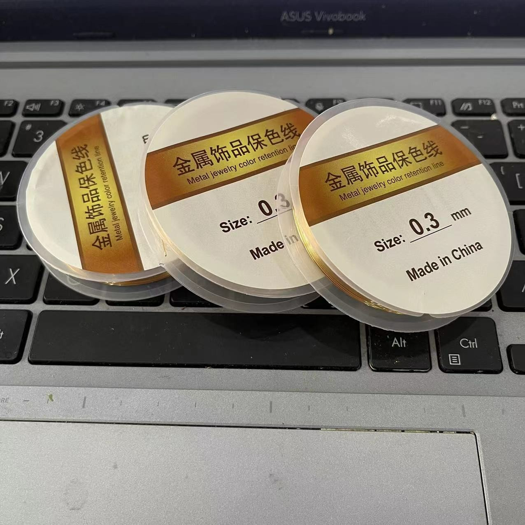 （儿童铜丝线）铜丝穿珠线穿珠手作绳子首饰编织引线金