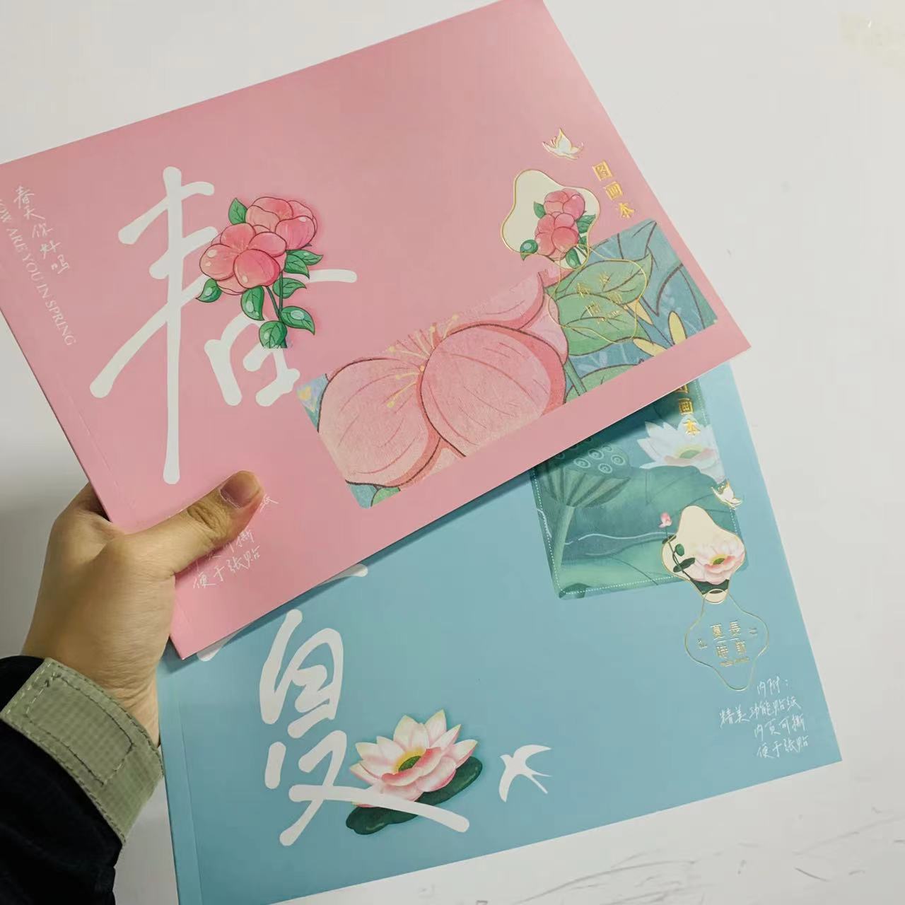 【直播536】麦和MHN021111  二十节气图画本A4