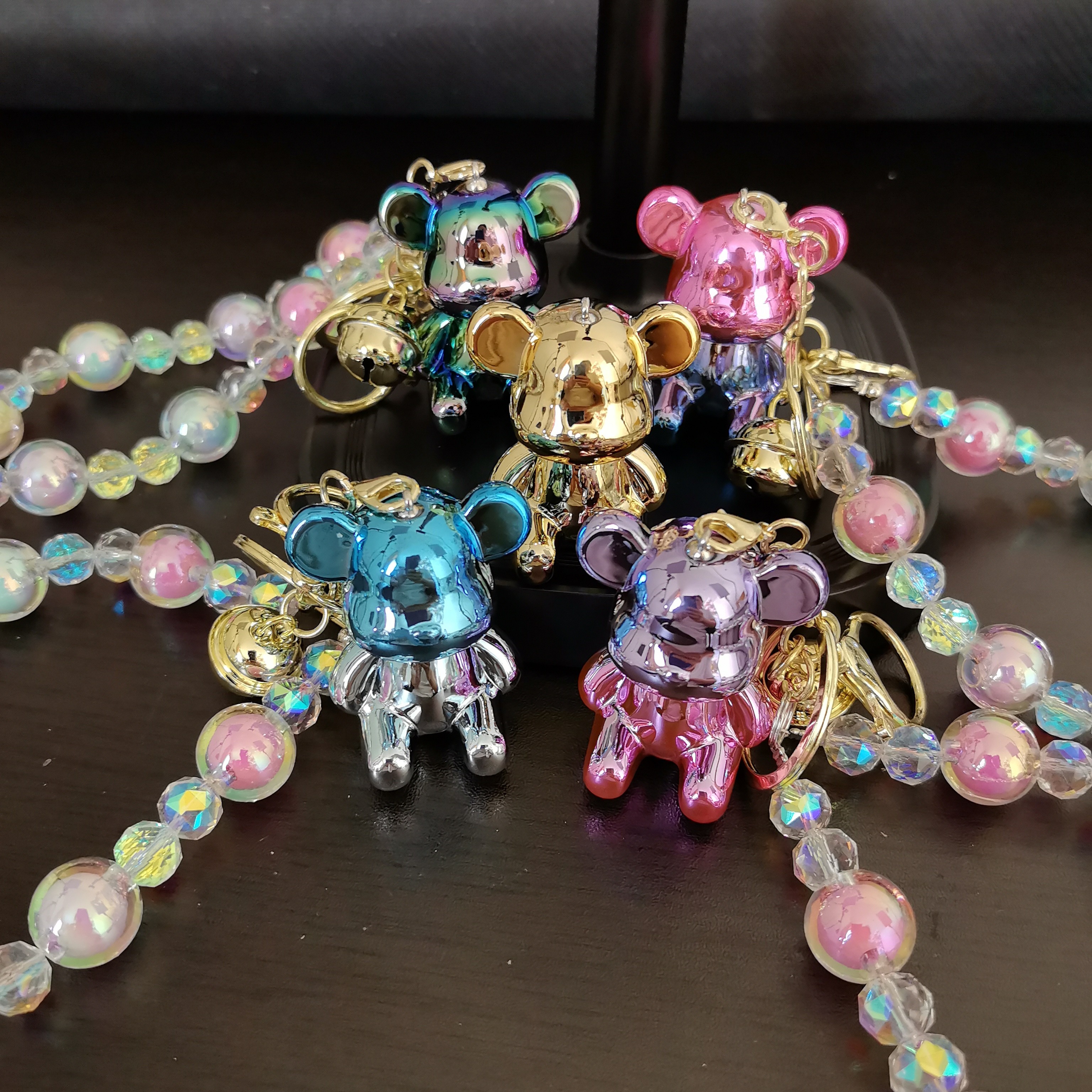 新款小熊珠珠挂件挂件