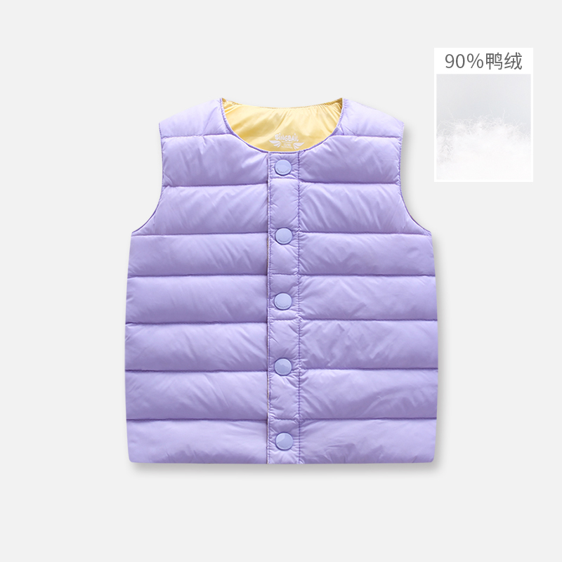 B0391//男女童秋冬季羽绒马甲（2月18号）