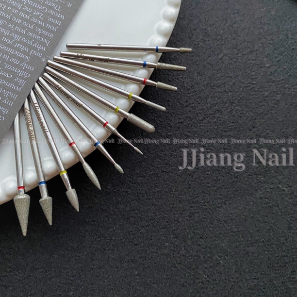 JJiang Nail前处理打磨头金刚石俄式美甲磨头