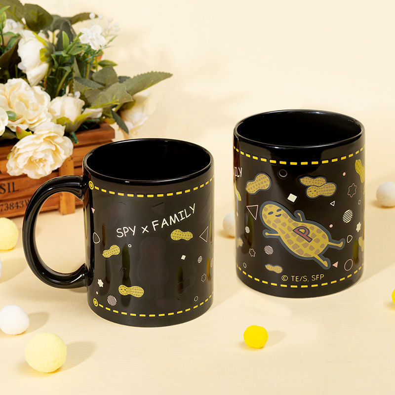 间谍过家家水杯 幸运石正版联名二次元动漫周边 阿尼亚变色马克杯