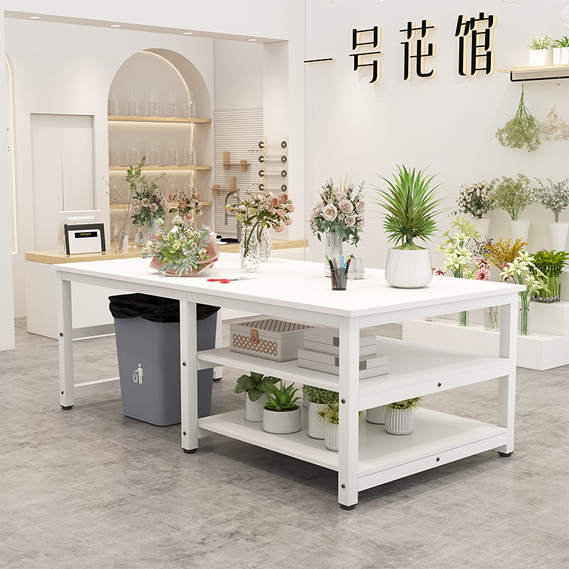 工作台多层打包台花店桌包装桌仓库快递电子服装厂裁剪台操作台