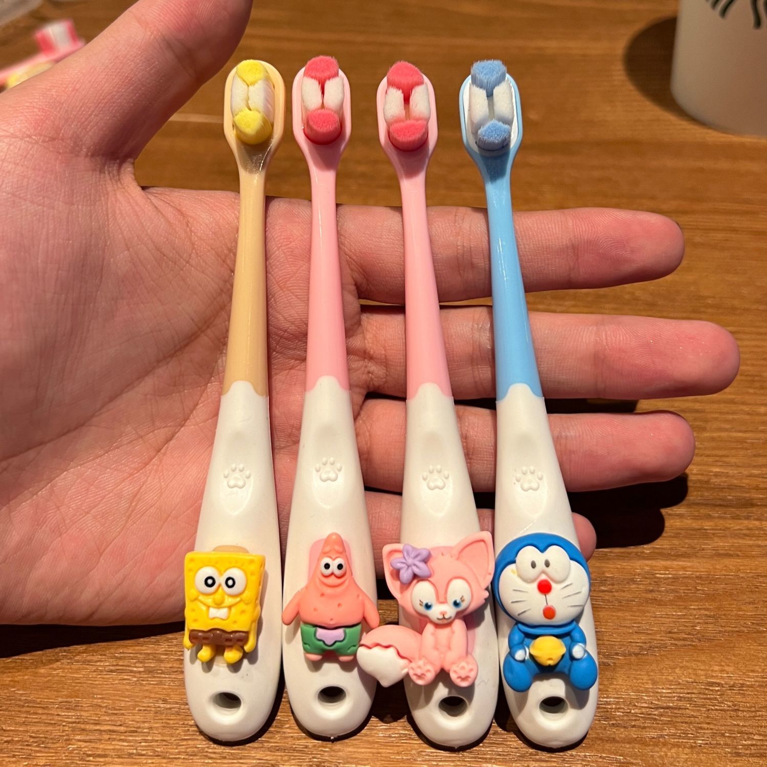 儿童牙刷卡通可爱宝宝软毛牙刷2-12岁超细小头万根毛宝宝口腔护理