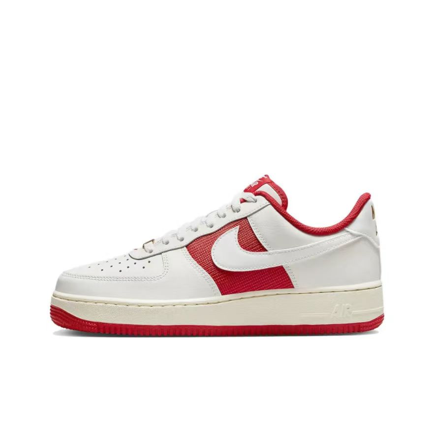 耐克/Nike Air Force 1 Low 男子白红休闲低帮板鞋 FN7439-133