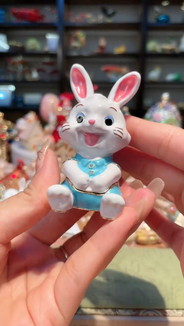 【闪购商品】珐琅彩首饰收纳盒精致