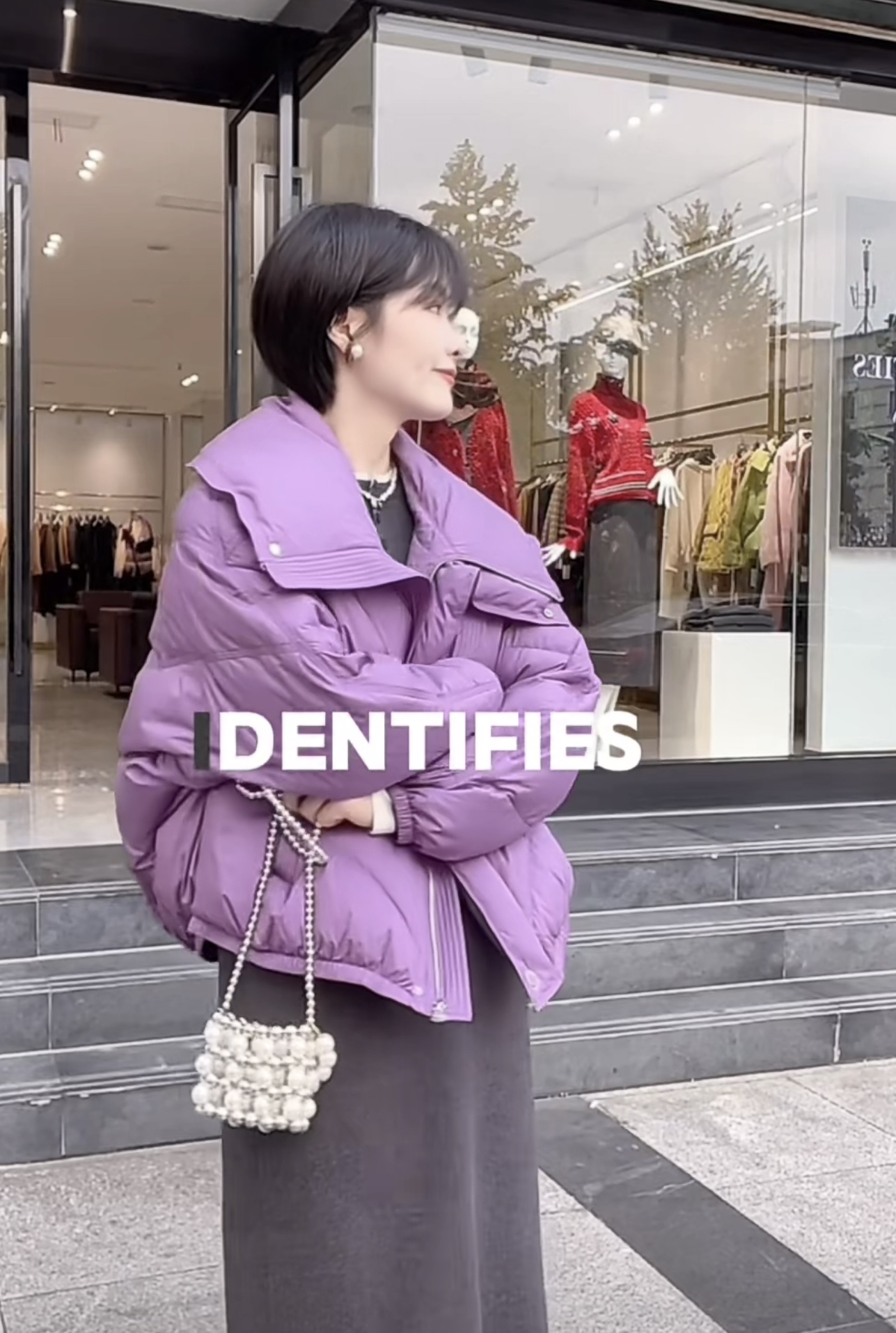 易缔媤短款外套E43520WJ001