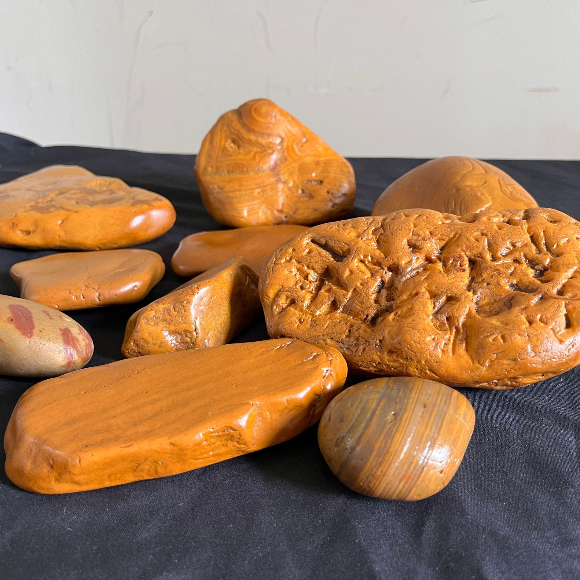 黄蜡石奇石摆件观赏一物一拍