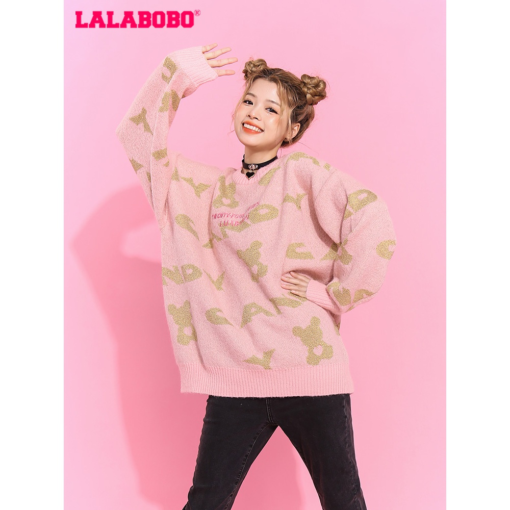 南京【不退不换】LABOCandy's Day图案套头毛织L21D-WSTM11