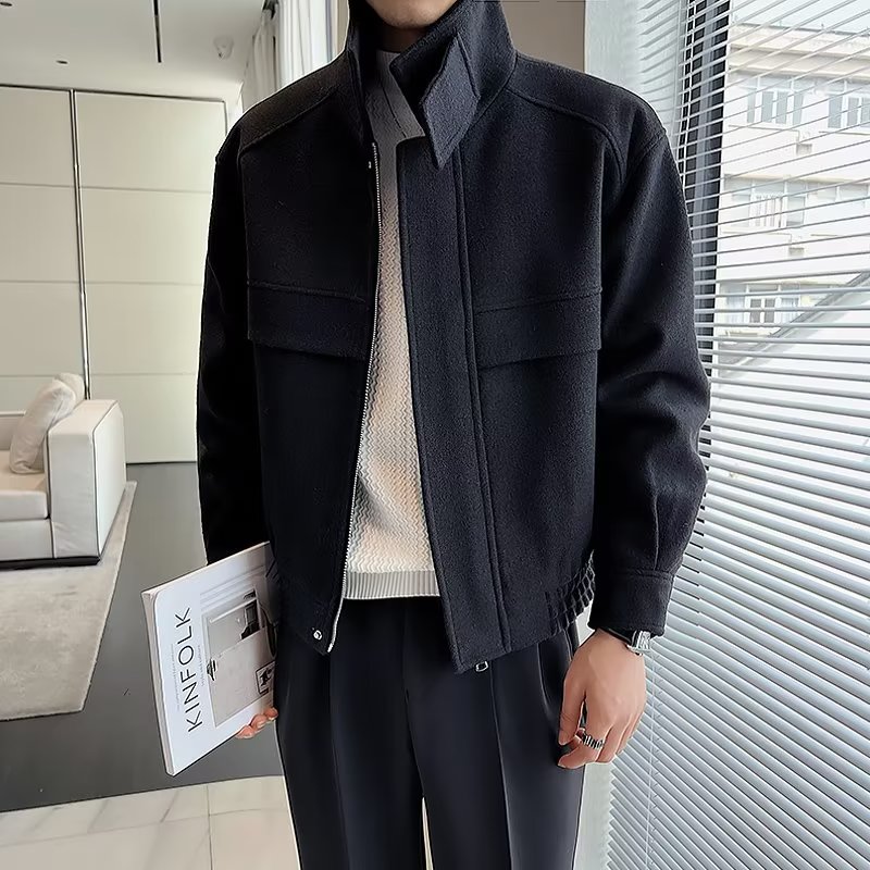春秋痞帅外套男高街潮牌港风日系原宿风韩版潮流宽松夹克男士百搭