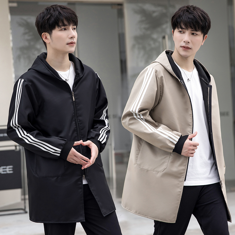 加绒罩衣加厚保暖男士长袖围裙防污外穿外套大人干活耐脏工作定制