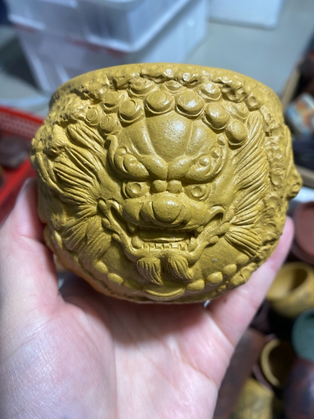 微微瑕特价福利狮子杯