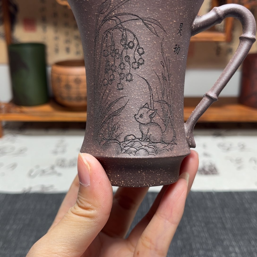 紫砂杯子宜兴紫砂杯