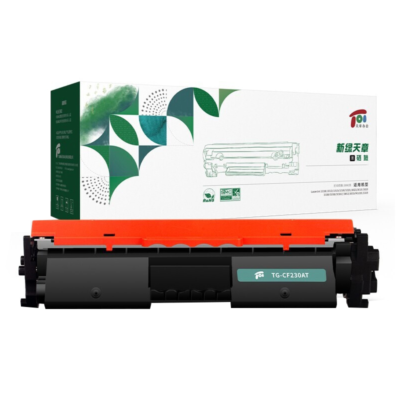 新绿天章T59258硒鼓适用惠普CF230AT/CRG051带芯片易加粉1600页