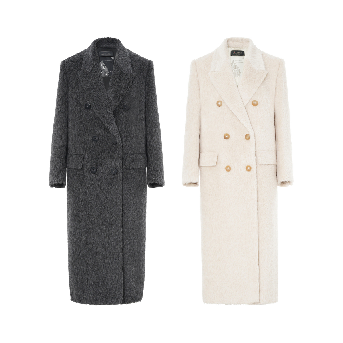 LYNEE【金标系列】 高含量进口苏力羊驼宽松大衣 LGD2EAW147