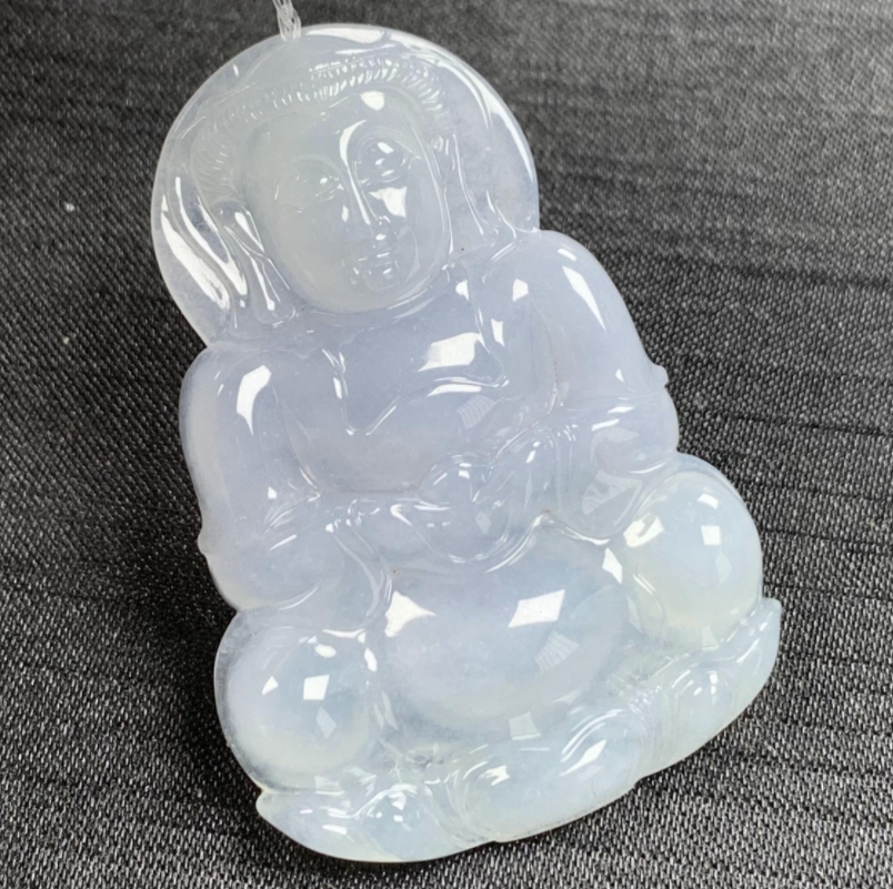 A货观音吊坠颈饰