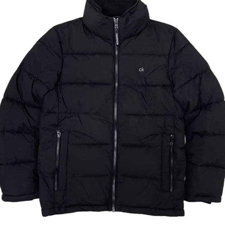 Calvin Klein/卡尔文·克雷恩男士轻奢秋冬立领保暖棉服1522595 ZZ