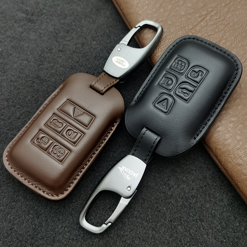 路虎捷豹汽车钥匙套揽胜运动发现神行XJ/XEL/XFL/E-PACE高档扣男