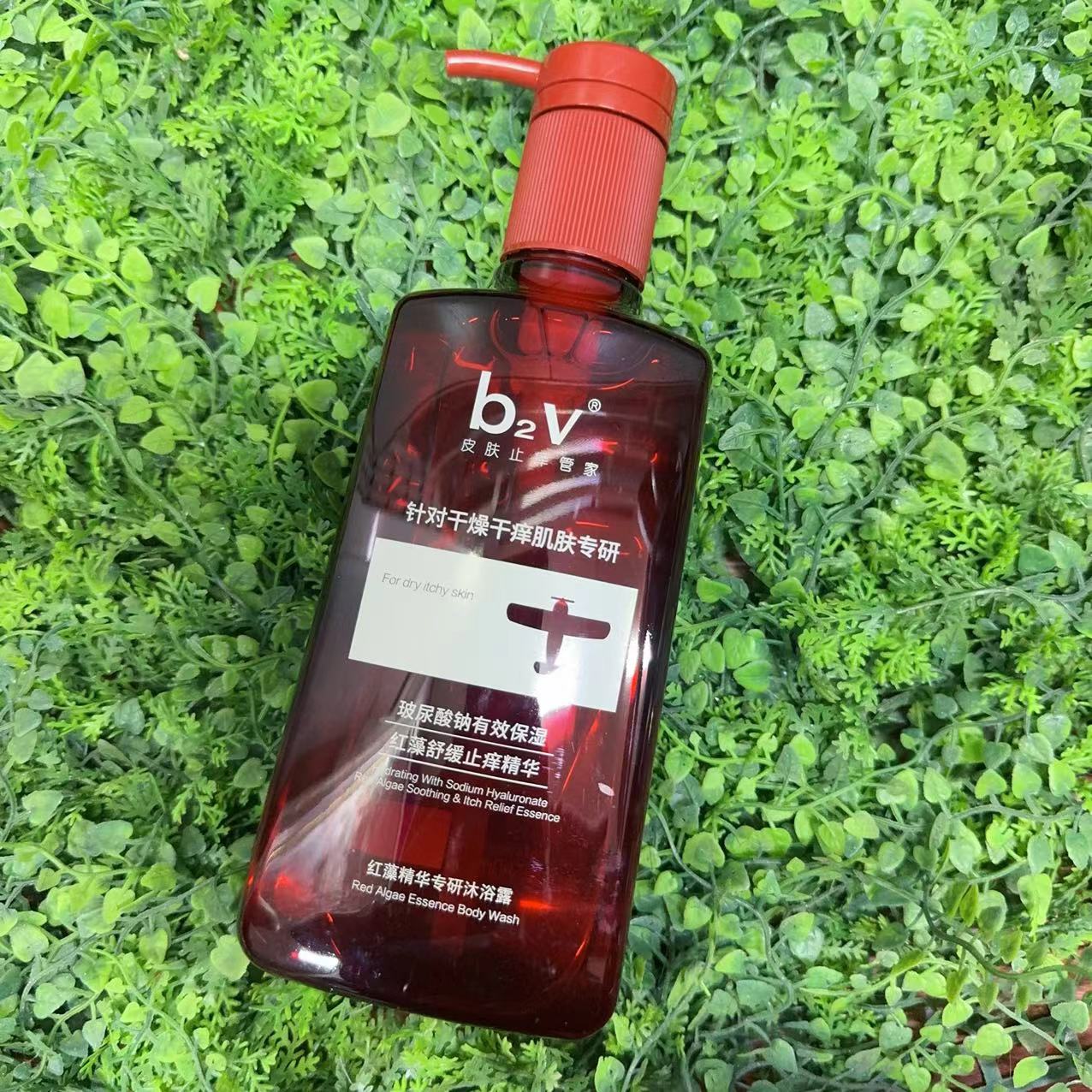 b2v红藻舒缓止痒专研沐浴露