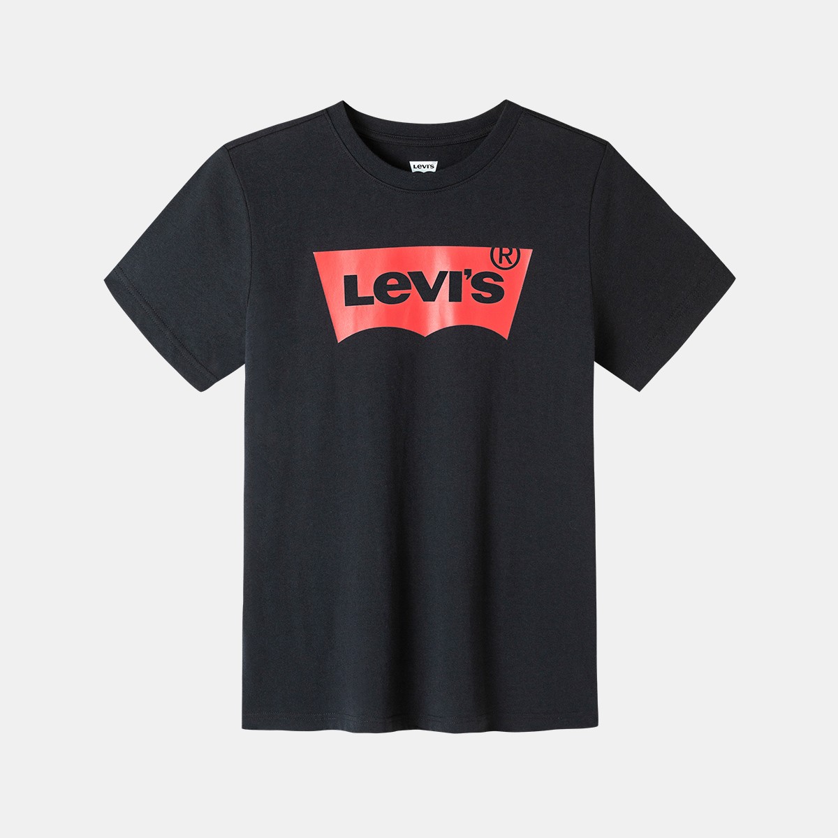 Levi's李维斯童装男女同款儿童夏季舒适休闲圆领短袖纯棉T恤6755