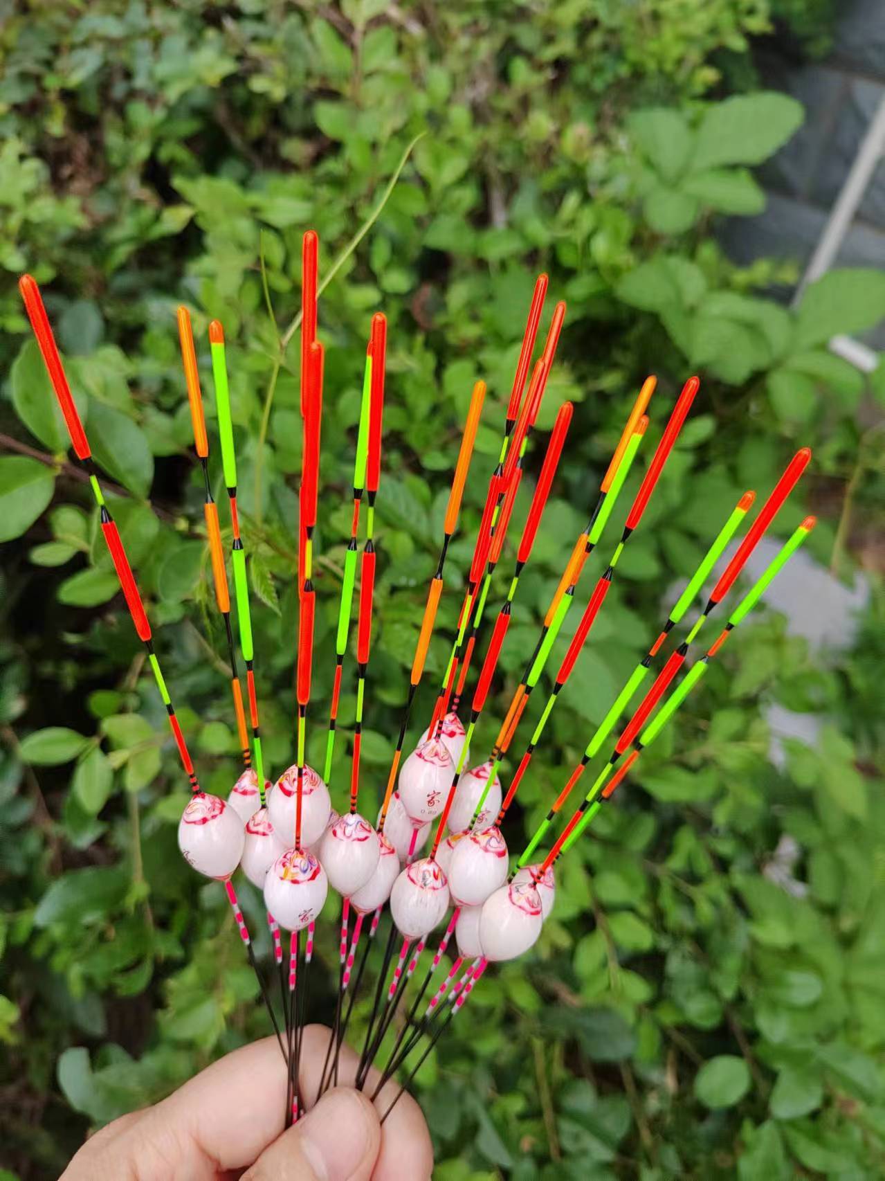 去壳芦苇短漂球球漂传统钓浮漂高清晰超灵敏台州漂