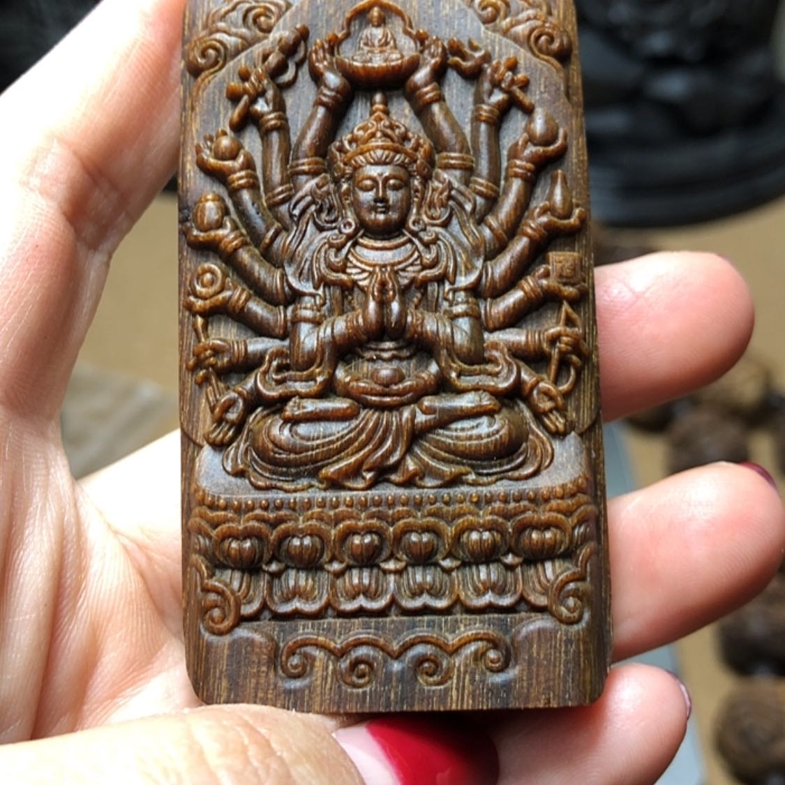 【闪购商品】雕刻木材富森红土沉香